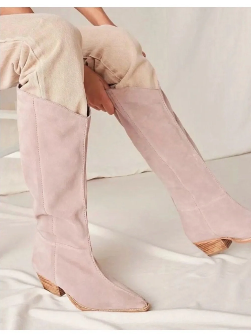 Free People Sway Low slouch boots